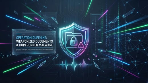Operation DupeHike Attacking Employees Using Weaponized Documents DUPERUNNER Malware